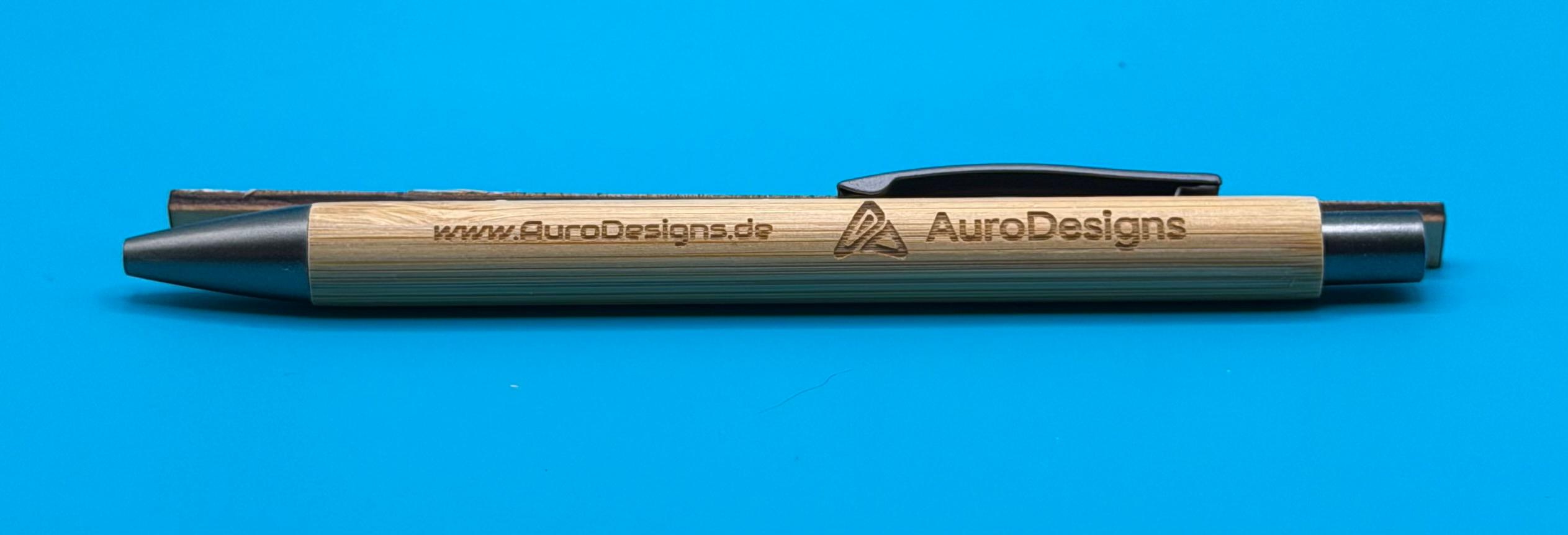 Personalisierter Bambus Kugelschreiber